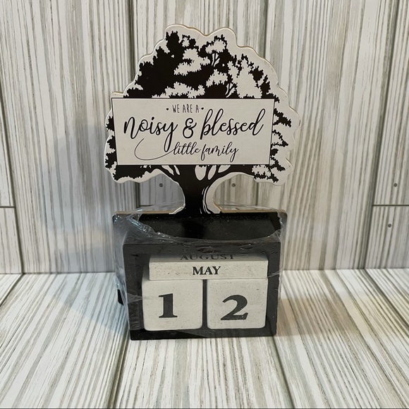 Other - Home decor Calendar block